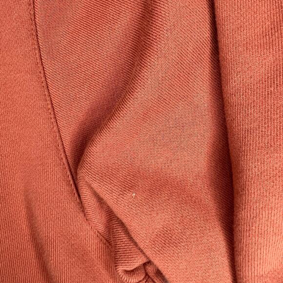 Zara Crewneck Sweatshirt Size Medium Mens Classic Salmon Casual Preppy - Picture 6 of 11